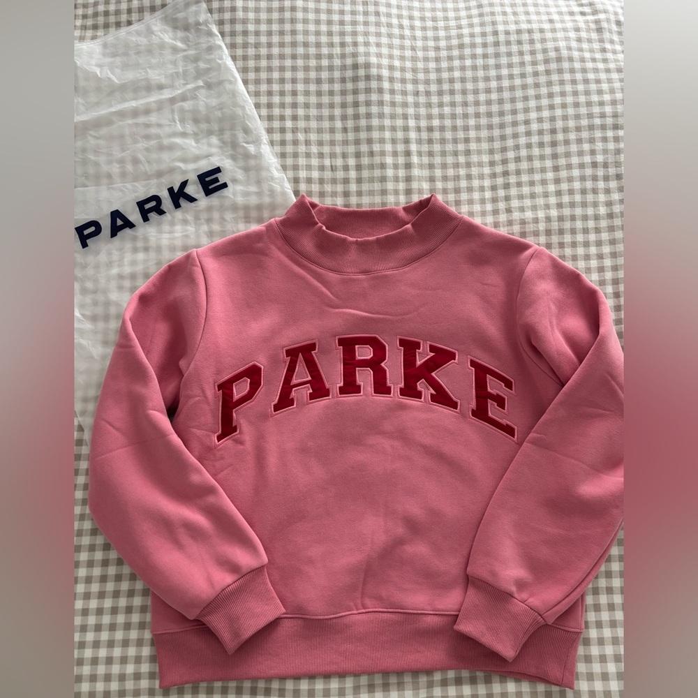 ‼️SOLD‼️PARKE Varsity Mockneck